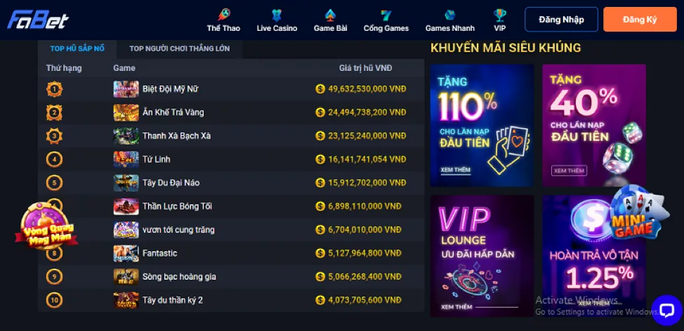 Cá cược Thể Thao tại tydo88 win